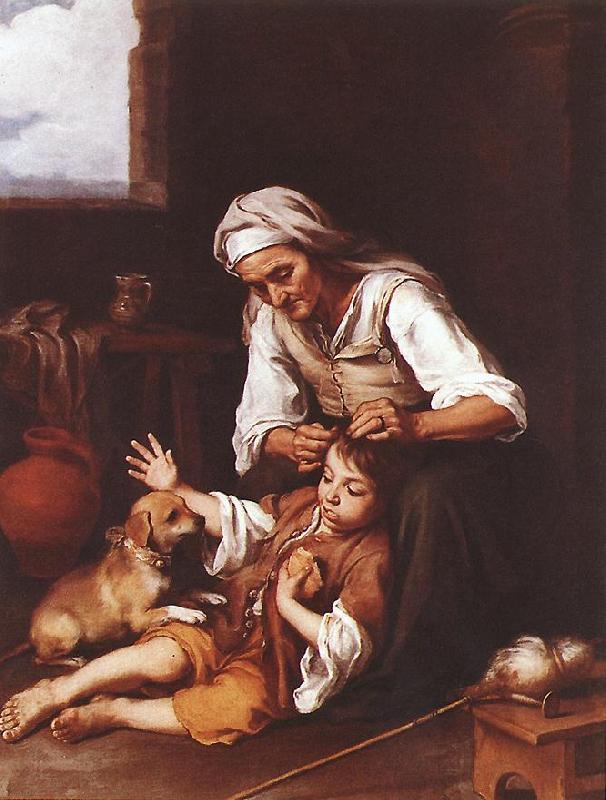 MURILLO, Bartolome Esteban The Toilette sg